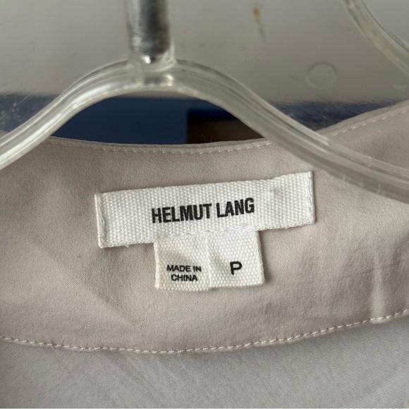 Helmut Lang Orbit Asymmetrical Draped Tunic Top - Picture 4 of 5